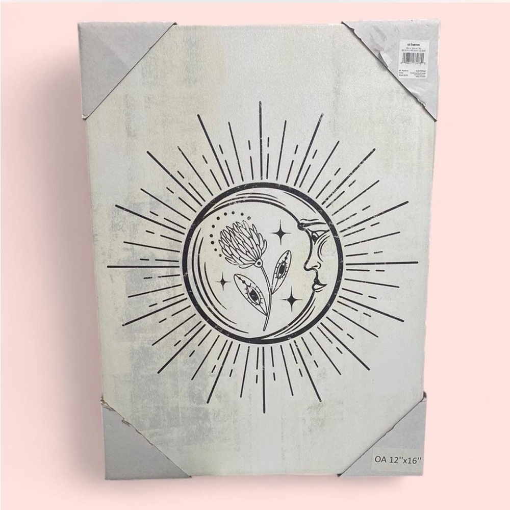 Sun and Moon Canvas Art
